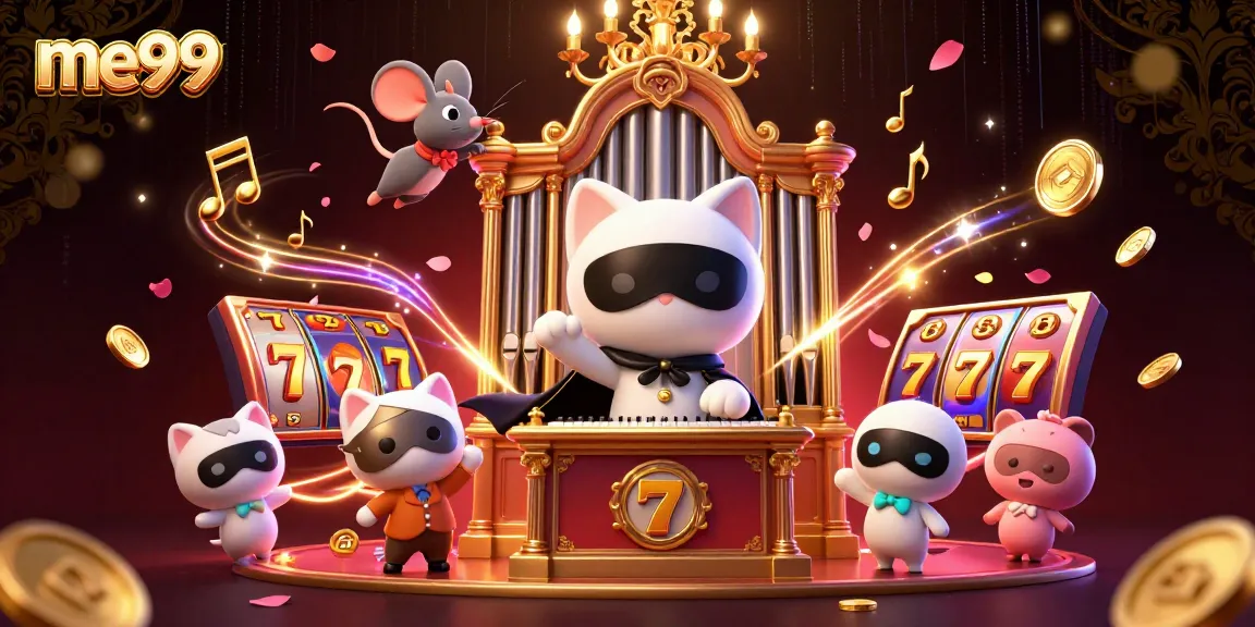 Spin big wins with me99's thrilling 3D casino adventure featuring elegant phantoms and immersive gameplay.