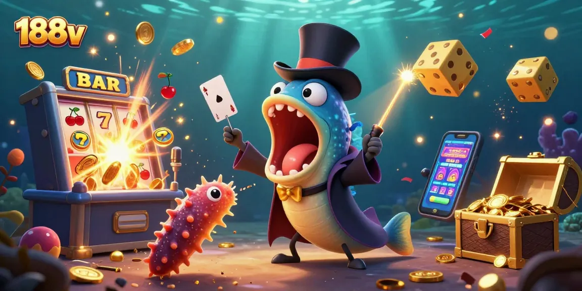 Experience thrilling wins at 188v with dynamic slot machines and magical sea creatures.