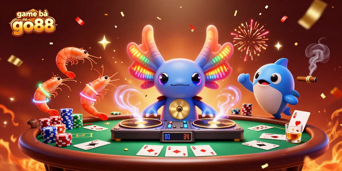 Win big with game bài đổi thưởng go88 featuring a lively casino scene with animated characters.