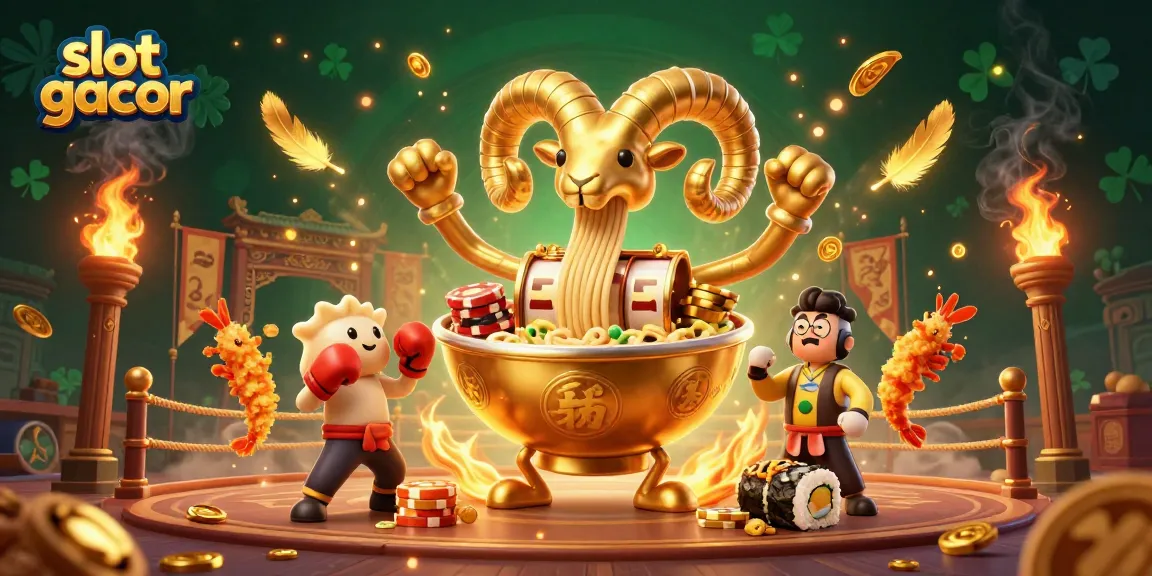 Engage with exciting slot gacor gameplay featuring fun characters and dynamic casino elements.
