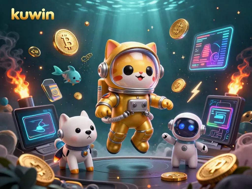 Engage with kuwin's thrilling games in a vibrant 3D cosmic casino scene.