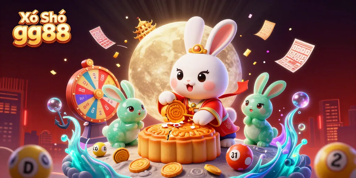 Xổ Số gg88 reveals vibrant lottery excitement with dynamic gaming elements and fun characters.