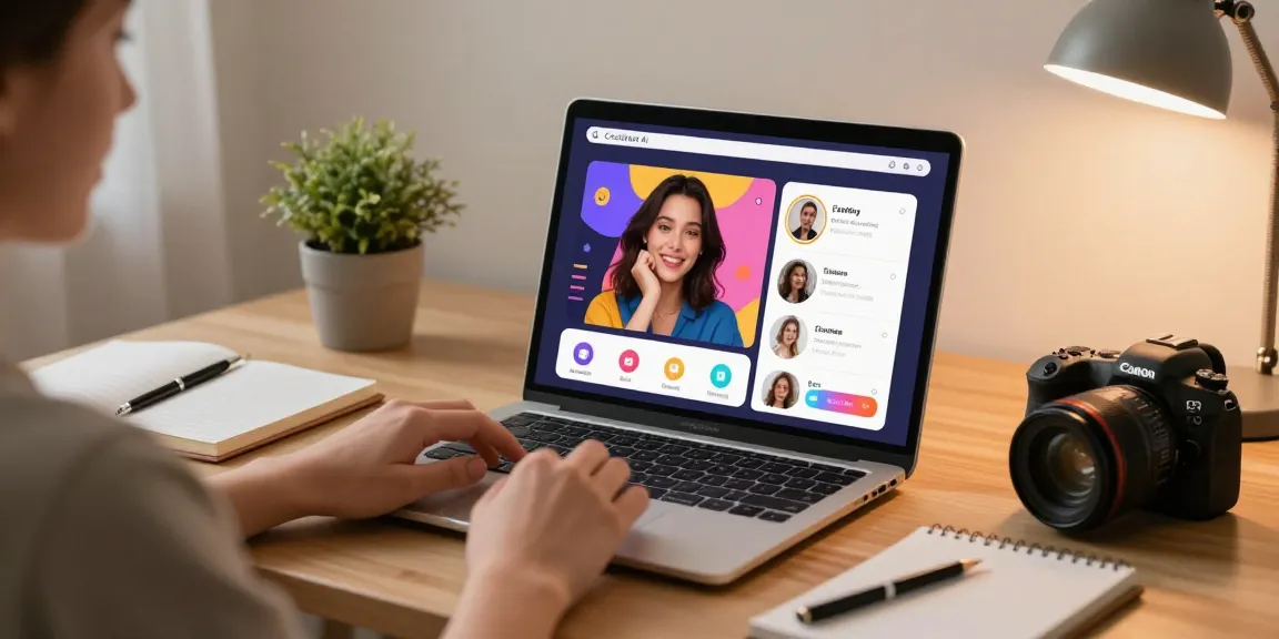 Interactive scene of nsfw ai chat on Crushon AI's platform with engaging avatars and cozy workspace.