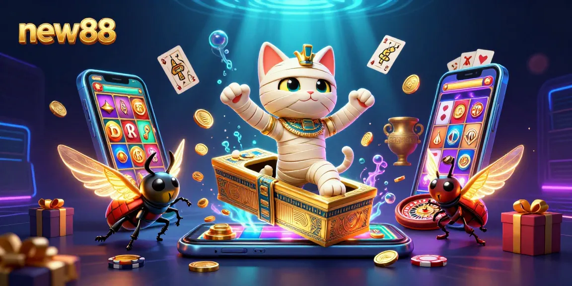 Experience thrilling wins with new88's captivating casino games featuring Egyptian themes.